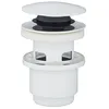 Image de Edouard Rousseau - Bonde de Lavabo Clic-Clac - Avec trop plein - Certifié NF - Blanc