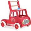 Image de Chariot de marche - Vilac - Camion de pompiers - Roues caoutchoutées - Système de freinage - Klaxon gyrophare