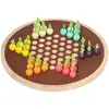Image de Jeu De Dames Chinoines En Bois "la Traversée Du Potager" - Jour De Récolte - Multicolore