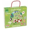 Image de Puzzle évolutif ferme - Vilac - 4 puzzles de 6 à 16 pièces