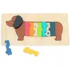 Image de Vilac Puzzle En Bois Chien Andy Westface Jouet Éducatif Coloré 2+ Ans