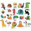 Image de Animaux Magnétiques - 20pcs - Bois - Aimant - Design Andy Westface