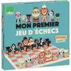 Image de Mon Premier Jeu D'échecs Ingela P. Arrhenius Bois Orange/blanc 30x30 Cm Vilac