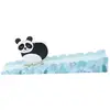 Image de Panda petipa - michelle carlslund - 40 x 10 x 6 cm - bleu