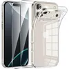 Image de Coque pour iPhone 17 Pro - NEW&TECK - Souple - Transparent - Antichoc - Verre de Protection inclus