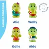 Image de Lot de 4 personnages magiques famille Croco