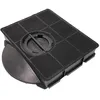 Image de Filtre charbon rectangulaire - WPRO - Type 303 - Compatible Whirlpool Scholtes Fagor - Noir