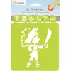 Image de Clairefontaine Set 6 Pochoirs Enfants, Pirates