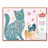 Image de Kit Créatif Djeco Les Chats D Elodie 20 X 20 Cm Multicolor Autres