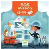 Image de Jeu De Dés Familial Djeco S.o.s. Mission Multicolore Boîte 12 X 12 X 3,6 Cm