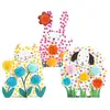 Image de Kit Coloriage Collage Djeco 3+ Multicolor Papier Cartonné
