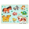Image de Djeco Puzzle En Bois - Jouet Pour Tout-petits Dog'n'co Avec Gros Boutons
