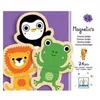Image de Puzzle Animaux Magnétiques - DJECO - Coucou Magnétique - 24 Pièces - Mixte - A partir de 3 ans