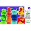 Image de Jeu de construction - DJECO - Vis-animo - Bois - Enfant - Multicolore - Rouge - 18 mois - Mixte