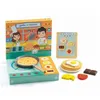 Image de DJECO Atelier de crêpes en bois - 1 poêle & 8 accessoires - Dès 3 ans