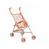 Image de Poussette pour enfant DJECO Forest 54 cm - Orange et bleu - Pour filles à partir de 3 ans
