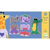 Image de Puzzle Djeco Trio Savana 48 Pièces Multicolor Bois