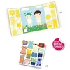 Image de Stickers - DJECO - Les habits - Bois - Mixte - Vert - Multicolore - A partir de 18 mois