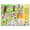 Image de Décalcomanies Djeco C Est La Fete 20 X 20 Cm Multicolor Autres