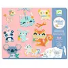 Image de Coffret Créatif Djeco Aqua Box Fourrures 2300 Perles Multicolor Autres