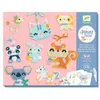 Image de ATELIER - AQUA box - Fourrures - DJECO - Kit bijoux - Bleu - Dès 6 ans
