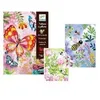 Image de Tableaux à pailleter - Papillons - Multicolores - 4 cartes - À partir de 8 ans - Coffret créatif