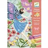 Image de Activité de peinture à paillettes - DJECO - Tableaux à pailleter - 4 cartes - 6 pipettes - 7 ans minimum