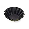 Image de Moule à brioche - GOBEL - Grosses côtes - Ø22cm - Fond plat - Acier anti-adhèrent - Ø220/99 mm h87 mm - Marron