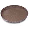 Image de Tourtière perforée partiellement avec fond mobile, Gobel 28 cm - GOBEL
