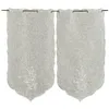 Image de Paire de Vitrages - Linder - Manon cru - 45 x 90 cm - 50% polyester - 50% lin