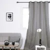 Image de Rideau dameublement 100% occultant - Gris clair - 140 x 240 cm