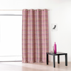 Image de Rideau Linder Shantung 145 X 250 Cm Rouge Polyester