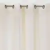 Image de Voilage Linder Rayures Verticales Colorées 160 X 280 Cm Beige Polyester