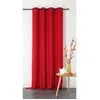 Image de Rideau Double Natte Non feu M1 - Taille: 135x240cm - Coloris: Rouge