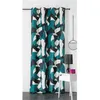Image de Rideau Art deco CAMO - Taille: 145x240cm - Coloris: Bleu pétrole