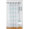 Image de Rideau dameublement enfant Dino - Taille: 150x240cm - Coloris: Blanc