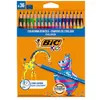 Image de Crayons de Couleur - BIC Kids - Evolution ECOlutions - 36 Couleurs Assortis - Éco-Responsables - Résistants