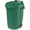 Image de Poubelle a roulette vert 110l 10633