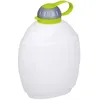Image de Gourde - EDA - 1 L - Plastique - Couleur bleu - Courroie jaune