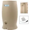 Image de EDA Récupérateur deau RécupO + 1 Kit collecteur 107x80x181cm - Contenance 1000L - Beige