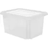 Image de EDA PLASTIQUE Boîte de rangement Funny Box 55 L - Naturel - 575 x 44 x 31 cm