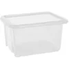 Image de Eda Plastique Boîte De Rangement Funny Box 30 L - Naturel - 44 X 36 X 25 Cm