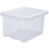 Image de EDA PLASTIQUE Boîte de rangement Funny Box 18 L - Naturel - 383 x 31 x 222 cm