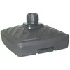 Image de Pied de parasol carré en plastique - Contenance 40L - Gris anthracite