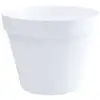 Image de Pot De Fleur Rond Toscane - Ø 48 X H 40 Cm - 43 L - Blanc
