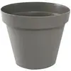 Image de Pot de fleur rond toscane ø 30 x hauteur 26 cm - 10 l - taupe AUC3086960205348