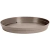 Image de Soucoupe Ronde Pot de Fleurs D34,5cm Taupe Toscane