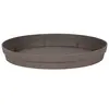 Image de Soucoupe Ronde Pot de Fleurs D54cm Taupe Toscane EDA