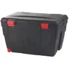 Image de Malle de rangement - EDA - Trafic - 200 L - Noir et rouge - Robuste et léger