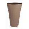 Image de Vase Rond XXL Ø 48 cm - EDA - Toscane - 90 L - Ø 48 x H 80 cm -Taupe